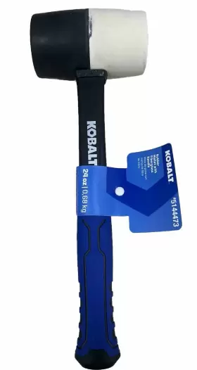 5144473 HAMMER Kobalt Rubber Mallet Fiberglass Handle