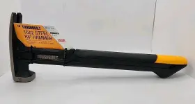 810023387282 HAMMER Toughbuilt Steel Straight Claw Rubber