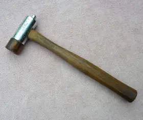 BH-92 HAMMER Snap Tools Blow Marring Wood Handle #2
