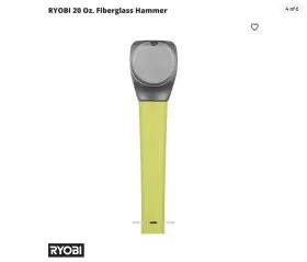 RHH20SF HAMMER Ryobi Fiberglass #3