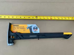 TB-H1-1SBR-S20X HAMMER Toughbuilt Shockstop Milled Steel Head