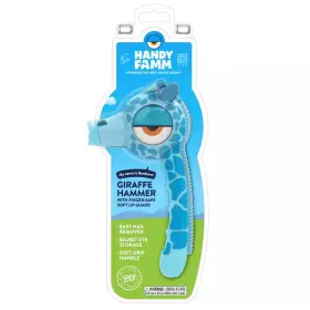 313096174136 HANDY FAMM Bambam Giraffe Steel Claw Hammer