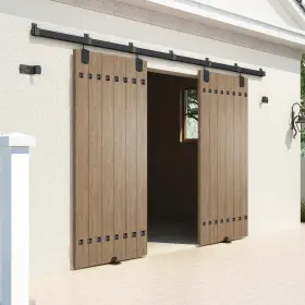 XC46 HARDJULAN Sliding Barn Door Rail Kit