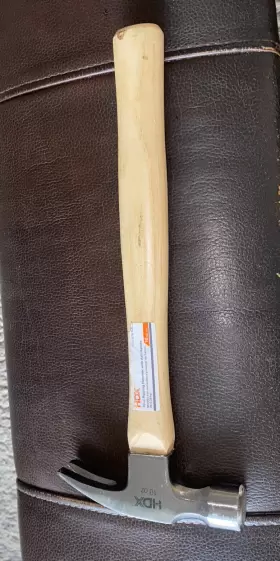 051218122015 HDX Claw Hammer Ash Handle #2