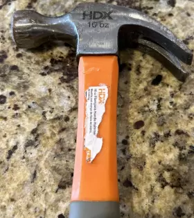 345-339 HDX Fiberglass Handle Claw Hammer #2