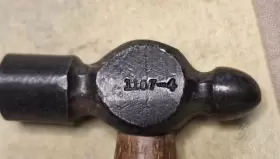 1107-4 HELLER Miniture Ball Peen Machinist Hammer Ounces #3