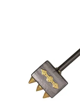 608866636236 HEROS EDGE Latex Rubber Foam Battle Hammer Larp #2