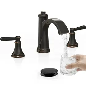 JLBSF01SORB HEYMYTAP Waterfall Bathroom Faucet Hole Oil