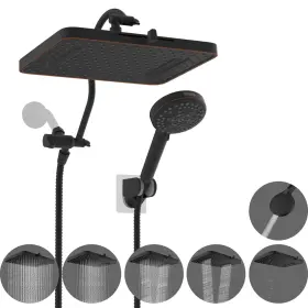 100-03.1W13INB4H10-540110-ORB HIBBENT Shower Head Dual Arm