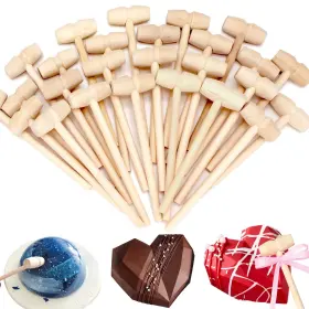 714569082307 HIDREAS Mini Wood Wooden Hammer Breakable Heart