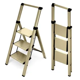 759242127265 HILLHUTAPEX Step Ladder Handgrip Pedal