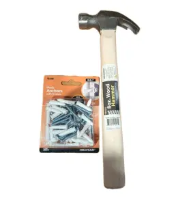 591306 HILLMAN/STERLING TOOLS Wall Anchors Screws Wood Hammer