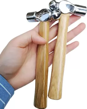 696597384984 HOLOYATT Jewelry Tools Mini Hammer Ball Peen