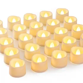 HMBKNBT72ZS HOMEMORY Flameless Tea Lights Pack Led Battery