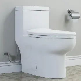 HR-T0076DN HOROW Elongated Toilet Rough Dual Flush Gpf High