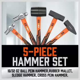 696567552634 HORUSDY Hammer Set Ball Pein #2