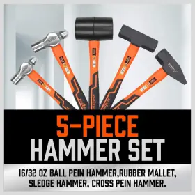 97401 HORUSDY Hammer Set Ball Pein #2