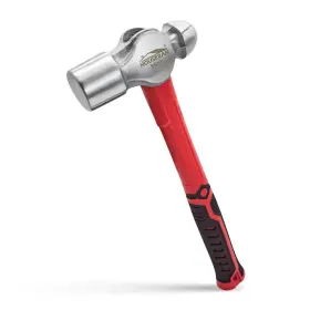 SS07 HOUSERAN Ball Peen Hammer Big Pein Slip Rubber Grip