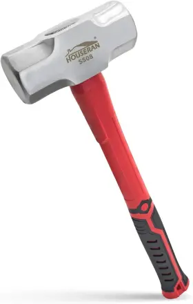 SS08 HOUSERAN Sledge Hammer Octagonal Head Slip Rubber Grip