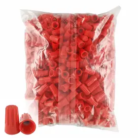 P6HSRED ELECTRIC Wire Connectors Pack Awg Twist Screw P6HSRED ELECTRIC Wire Connectors Pack Awg Twist Screw