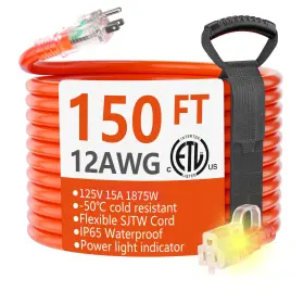 CORD-ORANGE150 HUANCHAIN Extension Gauge Waterproof