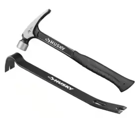 1005-404-552 HUSKY Steel Ripping Claw Hammer Prybar