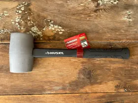 32220 HUSKY Rubber Mallet Fiberglass Handle
