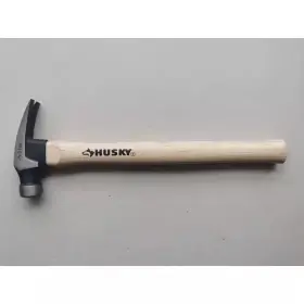 744759866561 HUSKY Wood Milled Hickory Framing Hammer
