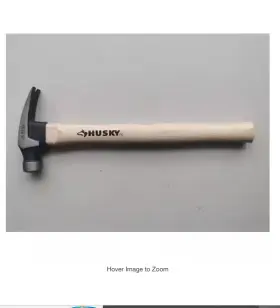 DO21-WHHD HUSKY Wood Milled Hickory Framing Hammer