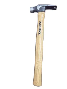 SUO-007 HUSKY Wood Milled Hickory Framing Hammer