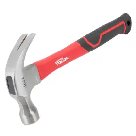 2124V HYPER TOUGH Curved Claw Hammer Fiberglass Handle