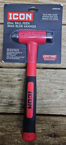 59711 ICON Blow Ball Peen Hammer #3