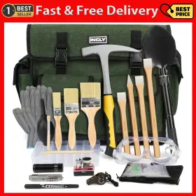 NC-035 INCLY Geology Hammer Digging Chise Kit