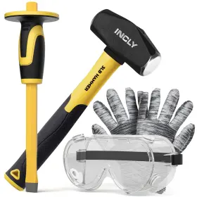 NC0085 INCLY Geology Sledge Hammer Mason Conc Kit