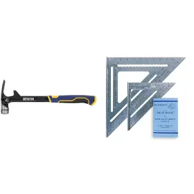 B0D78GTLYT IRWIN Steel Framing Hammer Swanson Squares