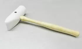 HI-276 JETS INC Hammer Mallet Head Flat Round Wedge Jewelry #2