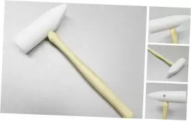 HI-276 JETS INC Hammer Mallet Head Flat Round Wedge Jewelry