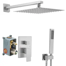 8010-LS JINGGANG Shower Rain Mixer Wall