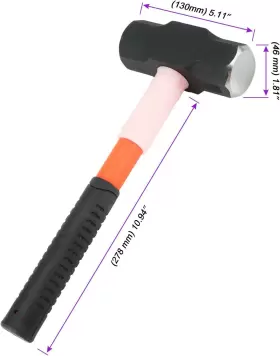 696592666030 JOIKIT Sledge Hammer Drilling Crack Forged Steel #2