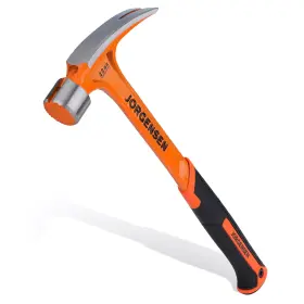 044295602037 JORGENSEN Framing Hammer Straight Claw Magnetic