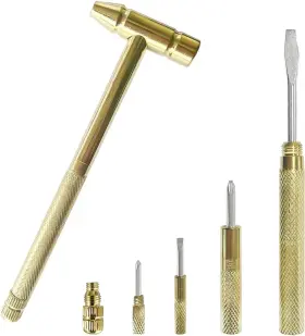 716842224008 JOWXSX Mini Hammer Screwdriver Tools