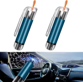001WINDOW JOYKFOX Car Emergency Window Breaker Seat Belt