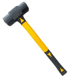 E-2257 JRSDRIVE Sledge Hammer Fiberglass Handle Powder Coated