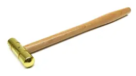 0810-502 JTS Hammer Flat Domed Head Solid Jewelry Hamm