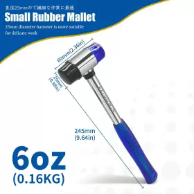 KH009 KAIHAO Kaihaowin Rubber Double Faced Hammer Pla #2