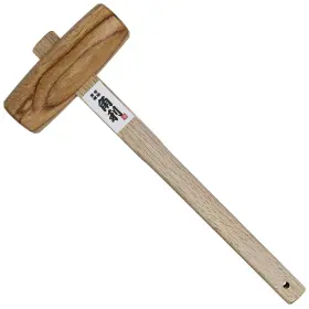969402477321 KAKURI Wooden Mallet Woodworking Oak Wood Hammer