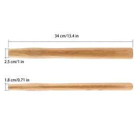 749889737811 KEILEOHO Ball Peen Hammer Handles #2