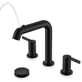LJ-9058A-2 KENES Bathroom Faucet Handle Down Sprayer