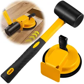 031-DBGJ-YELLOW KEYMARX Floor Gap Fixer Tool Rubber Mallet