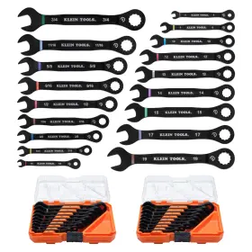 69418CG KLEIN TOOLS Ratcheting Combination Wrench Set